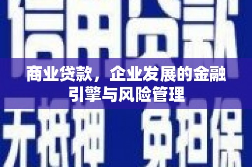 右玉商业贷款，企业发展的金融引擎与风险管理