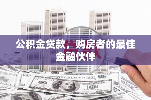 巴里坤公积金贷款，购房者的最佳金融伙伴