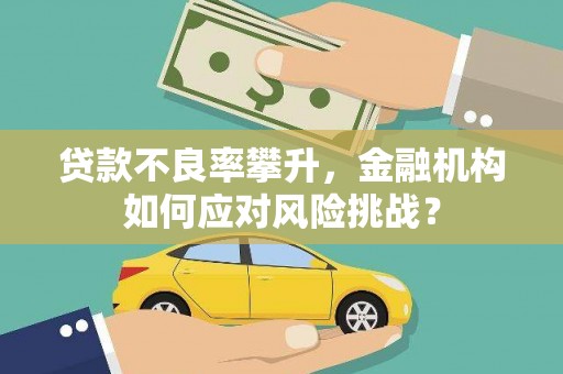 江东贷款不良率攀升，金融机构如何应对风险挑战？