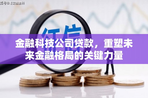 浦东金融科技公司贷款，重塑未来金融格局的关键力量