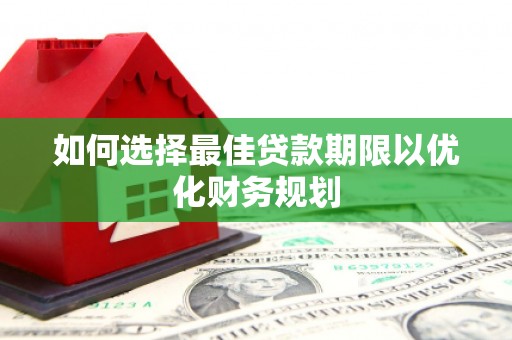 特克斯如何选择最佳贷款期限以优化财务规划