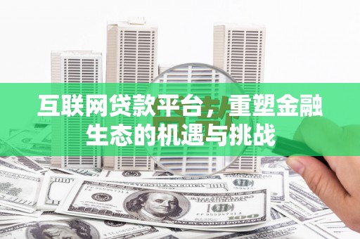 汉阳互联网贷款平台，重塑金融生态的机遇与挑战
