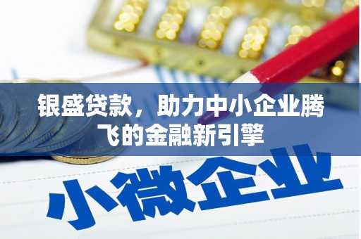 佳冬银盛贷款，助力中小企业腾飞的金融新引擎
