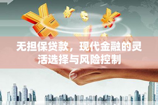 丹巴无担保贷款，现代金融的灵活选择与风险控制