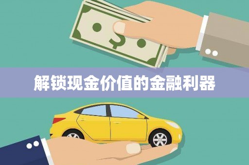 安仁解锁现金价值的金融利器