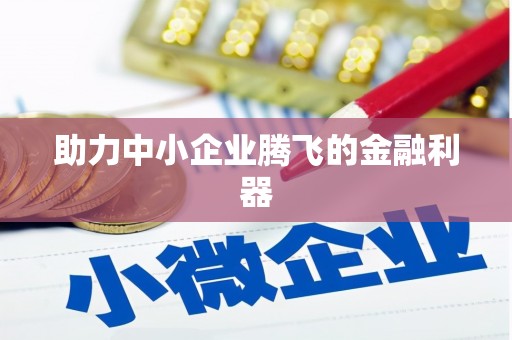 荷塘助力中小企业腾飞的金融利器