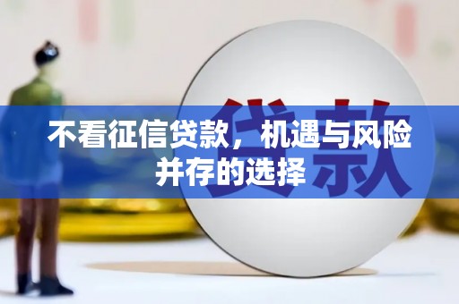 湖州不看征信贷款，机遇与风险并存的选择